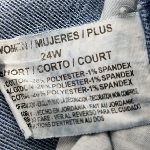 Gloria Vanderbilt Amanda Jeans Womens 24W Medium Wash Straight Leg Denim - Picture 9 of 10